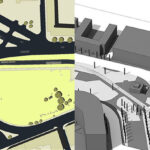 DEMO Fuss- und Radwegsteg über den Margaretengürtel in Wien 2D+3D