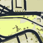 DEMO Fuss- und Radwegsteg über den Margaretengürtel in Wien 2D